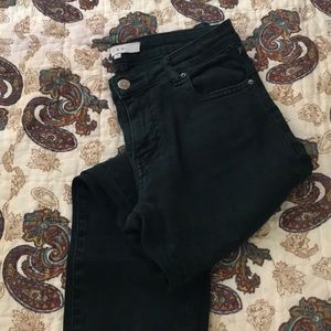 IRO deep green skinny jeans